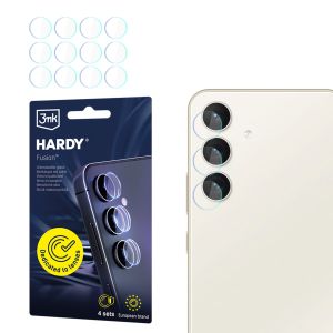 Sklo na čočku fotoaparátu pro Samsung Galaxy S24+ - 3mk HARDY® Fusion Lens Protection™