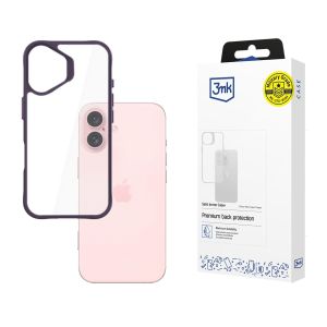 Pouzdro na Apple iPhone 16 - 3mk Satin Armor Case+ Purple