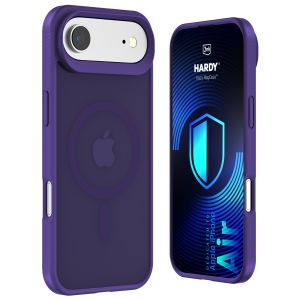 Kouřové pouzdro s MagSafe pro Apple iPhone Air – 3mk HARDY® Hazy MagCase™ Purple