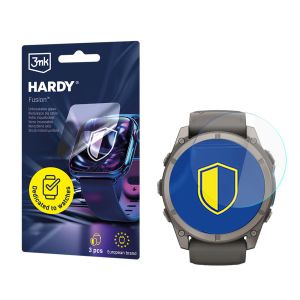 Hybridní sklo na smartwatch Garmin Fenix 9 51mm - 3mk HARDY® Fusion Watch Protection™