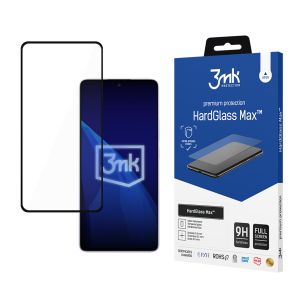 Wzmocnione szkło hartowane na Redmi Note 14 5G - 3mk HardGlass Max