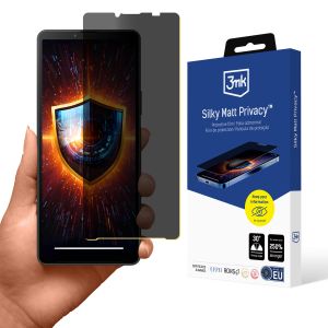 Fólie pro soukromí na Sony Xperia 10 V - 3mk Silky Matt Privacy
