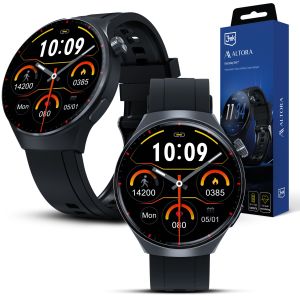 Chytré hodinky 3mk Altora™ Everyday Slim Bluetooth 5.3 IP68 displej 60 Hz
