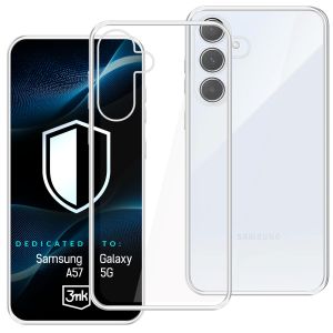 Průhledné pouzdro pro Samsung Galaxy A57 – 3mk HARDY® Vision Case™