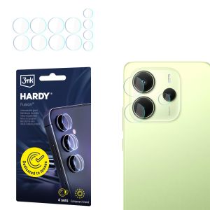 Sklo na čočku fotoaparátu pro Redmi Note 14 4G - 3mk HARDY® Fusion Lens Protection™