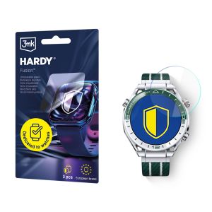 Hybridní sklo na smartwatch Huawei Watch Ultimate 2 - 3mk HARDY® Fusion Watch Protection™