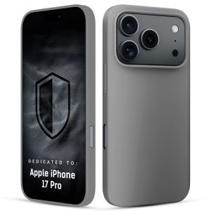 Silikonové pouzdro pro Apple iPhone 17 Pro/ 18 Pro - 3mk HARDY® Mellow Case™ Gray
