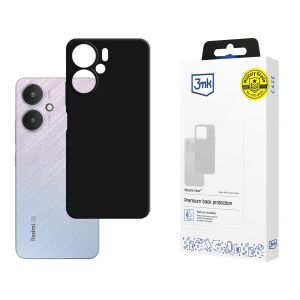 Pouzdro na Redmi 13C 5G - 3mk Silikonové pouzdro Černé