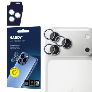 Ochrana objektivu na Apple iPhone 17 Pro/ iPhone 17 Pro Max - HARDY Lens Protection Pro  Titanium Gray