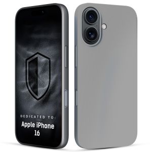 Silikonové pouzdro pro Apple iPhone 16 - 3mk HARDY® Mellow Case™ Gray