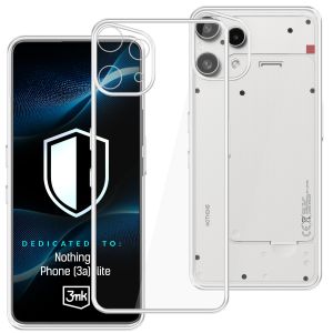 Průhledné pouzdro pro Nothing Phone (3a) Lite – 3mk HARDY® Vision Case™