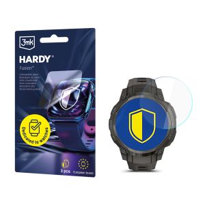 Hybridní sklo na smartwatch Garmin Instinct Crossover AMOLED - 3mk HARDY® Fusion Watch Protection™