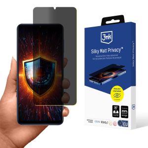 Fólie pro soukromí na Samsung Galaxy M12 - 3mk Silky Matt Privacy