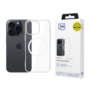 Pouzdro na Apple iPhone 16 Pro - 3mk Clear MagCase