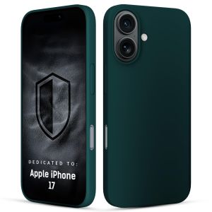 Silikonové pouzdro pro Apple iPhone 16 - 3mk HARDY® Mellow Case™ Dark Green