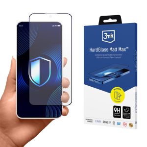 Matné tvrzené sklo na Samsung Galaxy S25 Edge - 3mk HardGlass Matt Max