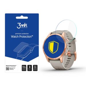 Ochranné sklo na displej chytrých hodinek Garmin Fenix 7S Pro Solar - 3mk Watch Protection