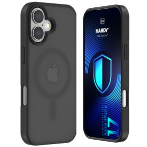 Kouřové pouzdro s MagSafe pro Apple iPhone 17 – 3mk HARDY® Hazy MagCase™ Black
