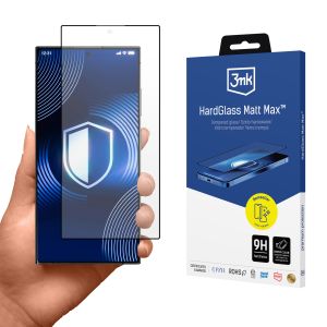 Matné tvrzené sklo na Samsung Galaxy S24 Ultra - 3mk HardGlass Matt Max
