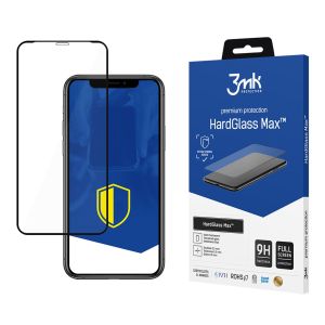 Vyztužené tvrzené sklo na Apple iPhone X - 3mk HardGlass Max