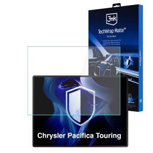 Matná ochranná fólie na displej navigace pro Chrysler Paciffica Touring – 3mk TechWrap Matte™ Center Display