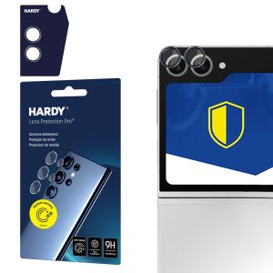 Ochrana objektivu na Samsung Galaxy Z Flip 6 - HARDY Lens Protection Pro Black