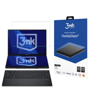 Nerozbitné hybridní sklo na Asus ZenBook DUO UX8406CA-PZ068X (dolny LCD) - 3mk FlexibleGlass