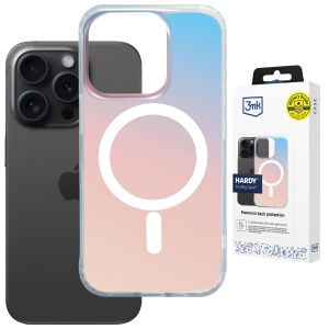 Holografické pouzdro s MagSafe pro Apple iPhone 16 Pro Max – 3mk HARDY® PrisMag Case™