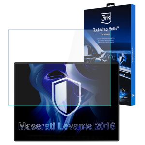Matná ochranná fólie na displej navigace pro Maserati Levante 2016- – 3mk TechWrap Matte™ Center Display