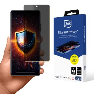 Fólie pro soukromí na OnePlus 12R - 3mk Silky Matt Privacy