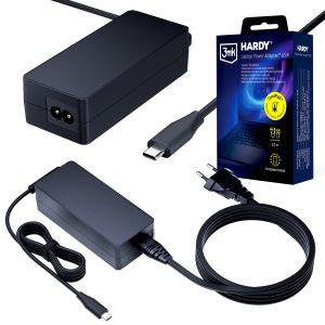 Univerzální napájecí zdroj pro notebook USB-C 3mk HARDY® Laptop Power Adapter™ 65W