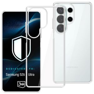 Průhledné pouzdro pro Samsung Galaxy S26 Ultra – 3mk HARDY® Vision Case™