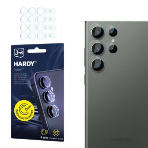 Sklo na čočku fotoaparátu pro Samsung Galaxy S23 Ultra - 3mk HARDY® Fusion Lens Protection™