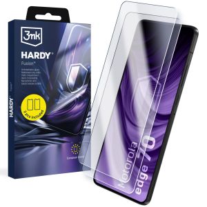 2x Hybrid glass for Motorola Edge 70 - 3mk HARDY® Fusion™