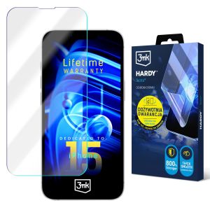 Superodolná fólie pro Apple iPhone 15 - 3mk HARDY® Tectra™ (doživotní záruka)