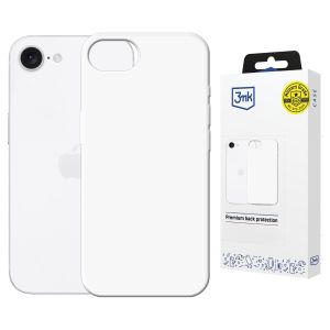 Silikonové pouzdro s MagSafe pro Apple iPhone 16E/ iPhone 17E - 3mk HARDY® Mellow MagCase™ White
