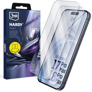 2x Hybridní sklo pro Apple iPhone 17 Pro Max/ 18 Pro Max - 3mk HARDY® Fusion™
