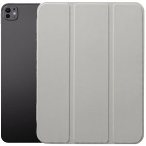 Pouzdro s držákem na tablet Apple iPad Pro 13 (M4/M5) (13") - 3mk HARDY® TabCase™ Stříbrná