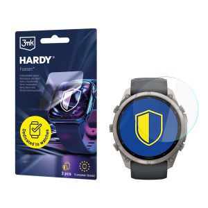 Hybridní sklo na smartwatch Garmin Fenix 9 Pro 51mm - 3mk HARDY® Fusion Watch Protection™