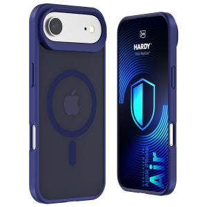 Kouřové pouzdro s MagSafe pro Apple iPhone Air – 3mk HARDY® Hazy MagCase™ Blue