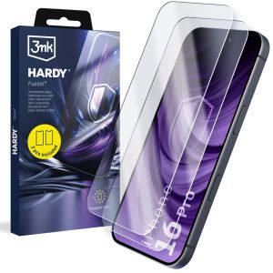 2x Hybridní sklo pro Apple iPhone 16 Pro - 3mk HARDY® Fusion™