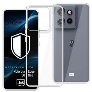 Průhledné pouzdro pro Motorola Edge 50 Neo – 3mk HARDY® Vision Case™