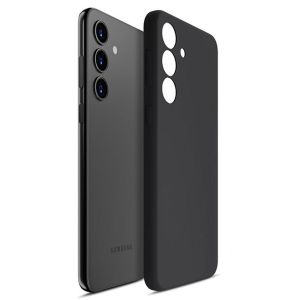 Silikonové pouzdro pro Samsung Galaxy A54 5G - 3mk HARDY® Mellow Case™ Black