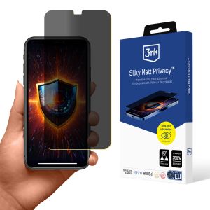 Fólie pro soukromí na Apple iPhone 11 - 3mk Silky Matt Privacy