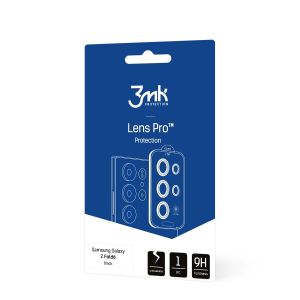 Tvrzené sklo na objektiv fotoaparátu pro Samsung Galaxy Z Fold 6 - 3mk Lens Protection Pro Black