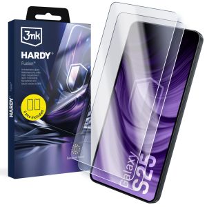 2x Hybrid glass for Samsung Galaxy S25 - 3mk HARDY® Fusion™