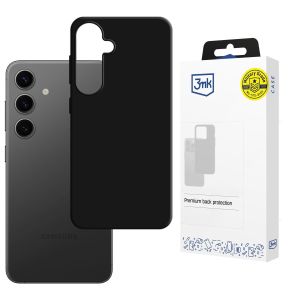 Silikonové pouzdro pro Samsung Galaxy S24 - 3mk HARDY® Mellow Case™ Black