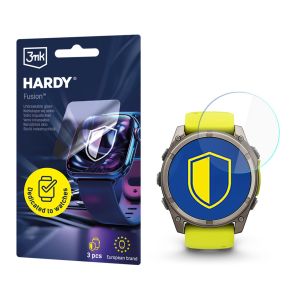 Hybridní sklo na smartwatch Garmin Fenix 8 Solar/Sapphire 51mm - 3mk HARDY® Fusion Watch Protection™
