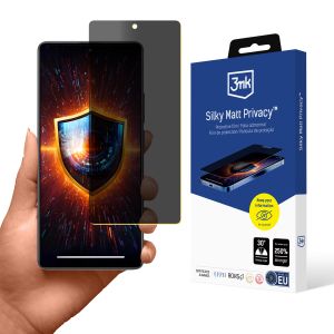 Fólie pro soukromí na Redmi Note 13 Pro 4G - 3mk Silky Matt Privacy