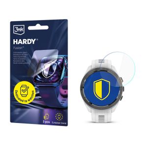 Hybridní sklo na smartwatch Garmin Approach S70 42mm - 3mk HARDY® Fusion Watch Protection™
